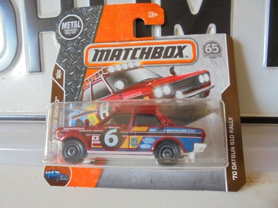 matchbox 70 datsun 510 rally