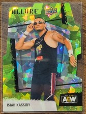 2022 AEW Isiah Kassidy Green Rainbow /99 ALLURE Trading Card #86633