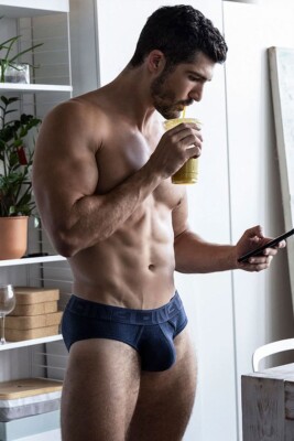 [O217] Male Model Showing Off Posing Beefcake Alpha Hunk Man