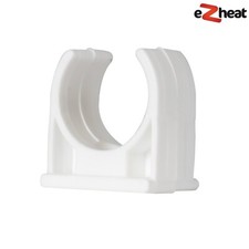 Image of Plastic Push In Plastic Pipe Clips Snap In - Packs of 16mm | 20mm | 25mm | 32mm