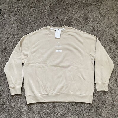 Nike Crewneck Sweater Adult XXL University of Florida Gators Beige College Men's