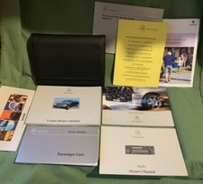 Mercedes-Benz S-class Complete Owners Pack With Service Book Stamped VINTAGE