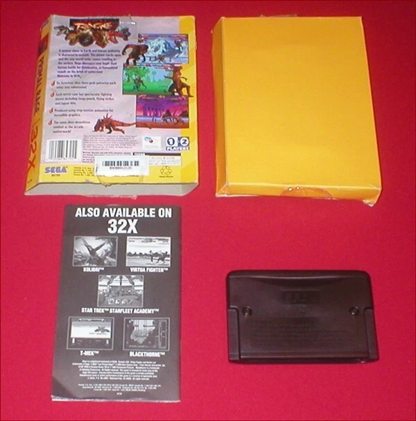 Primal Rage for the Sega Genesis 32X System Boxed Complete RARE! - Image 2 of 3
