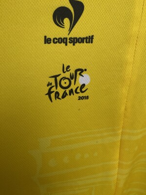 Maillot Le Coq Sportif LCL Tour De France 2016 – Jaune – Taille L Homme – Occasion