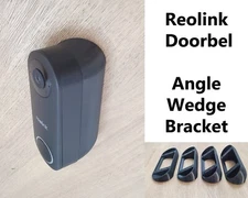Reolink Doorbell Camera  2K 5MP  Angle Mount Bracket Holder Wedge UV Resistance