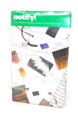 Ex Machina Notify Vintage Software Macintosh Wireless Message Center New SEALED