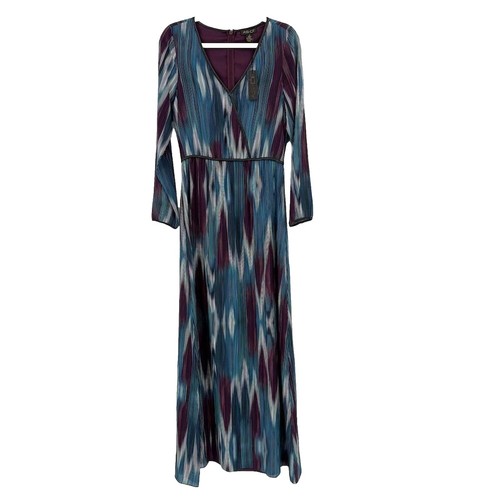 gold satin maxi dress long sleeve Shona Joy - La Lune High Neck Balloon Sleeve Maxi Dress - Gold