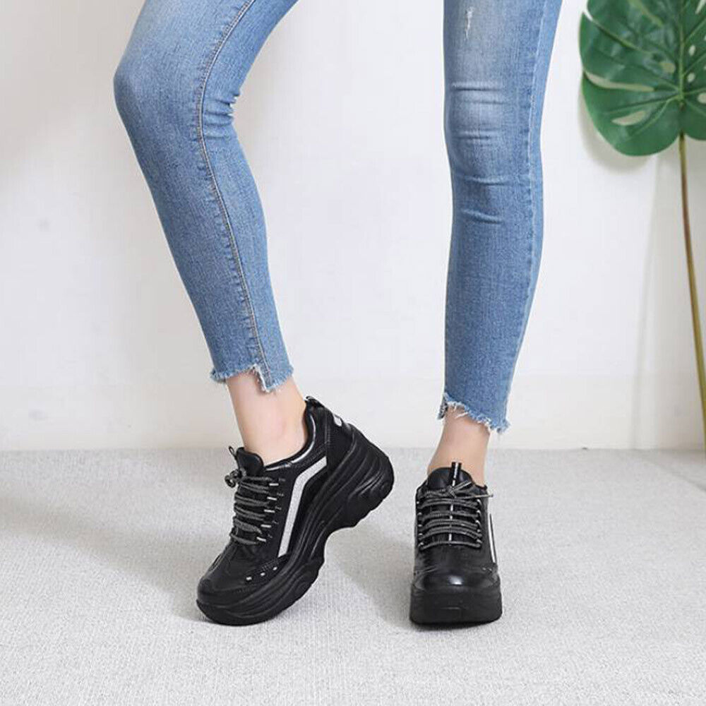 epdavin Women Cheerleaders Shoes High Heel Lace Up Platform epdavin Women Cheerleaders Shoes High Heel Lace Up Platform