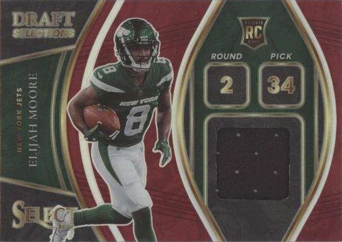 2021 Panini Select - Draft Selections Memorabilia Elijah Moore #DS-EMO ...