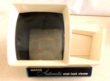 Vintage Montgomery Ward Stak-Load Viewer Lighted 2x2 Slide Viewer Box  Adapter