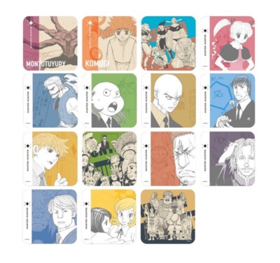 Hunter X Hunter X Jump Festa 2024 Art Coaster Vol.2 Complete Set