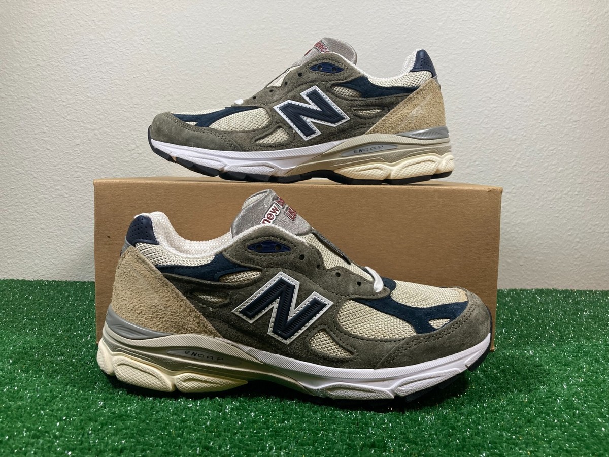 5.5 Men/7 Women - New Balance 990v3 Teddy Santis Olive Made in USA