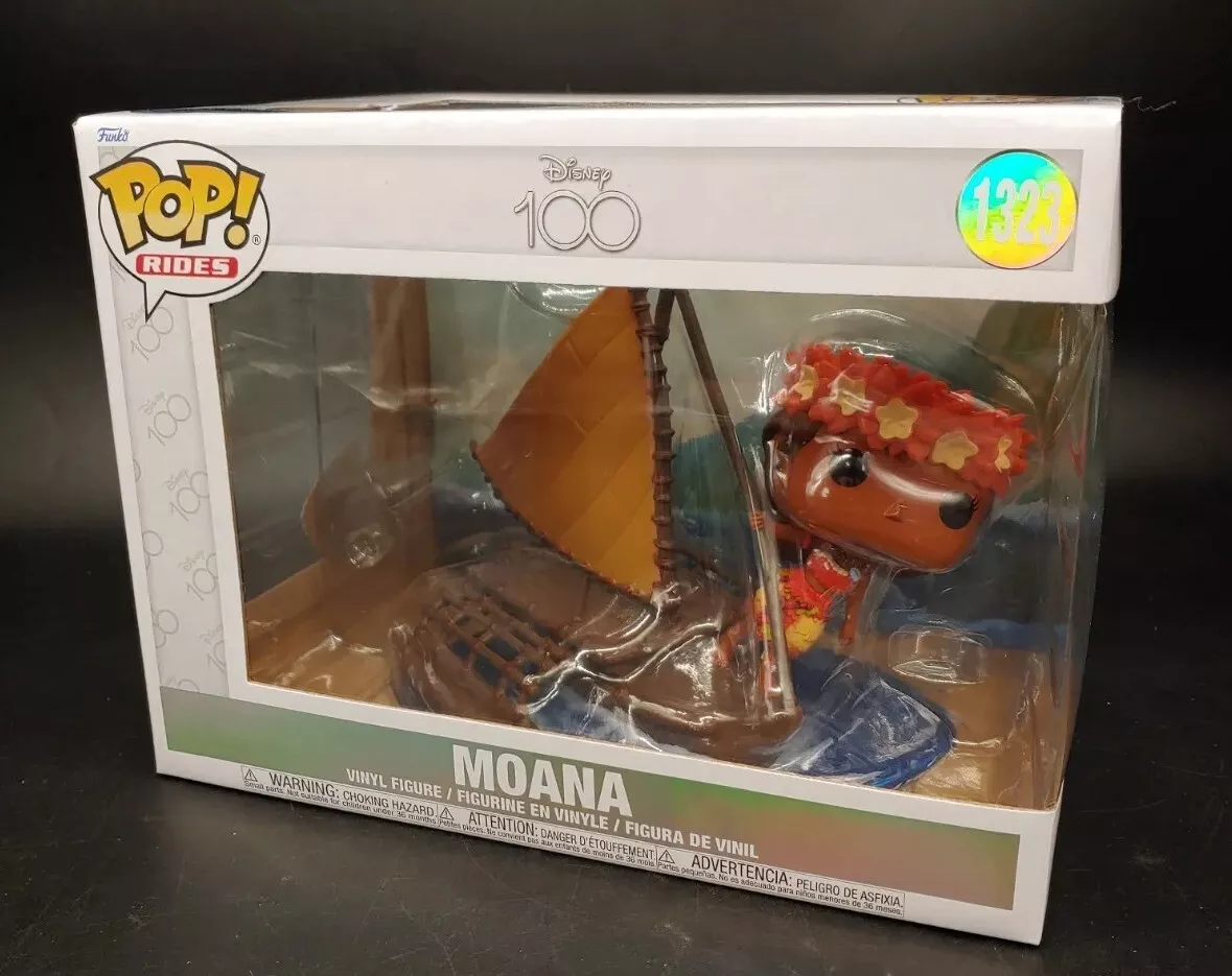 Figura vinilo Disney 100 - Moana (POP! Rides Super Deluxe) 1323, Moana ¡Funko  Pop!