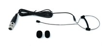 Single Earhook Headset Mic fits Shure TA4F Wireless Microphone Body Packs