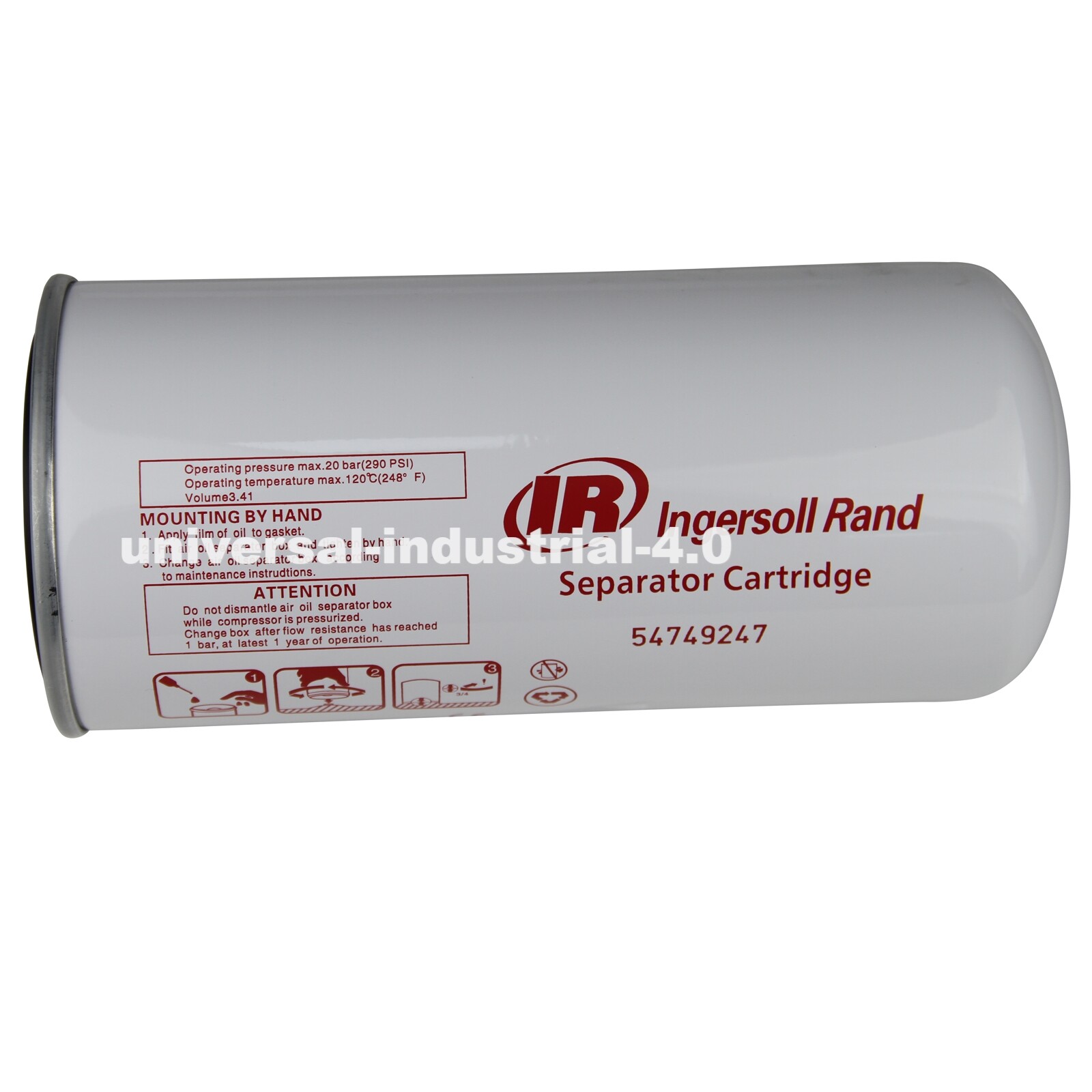 Ingersoll Rand 54749247 Air Oil Separator Cartridge for sale 