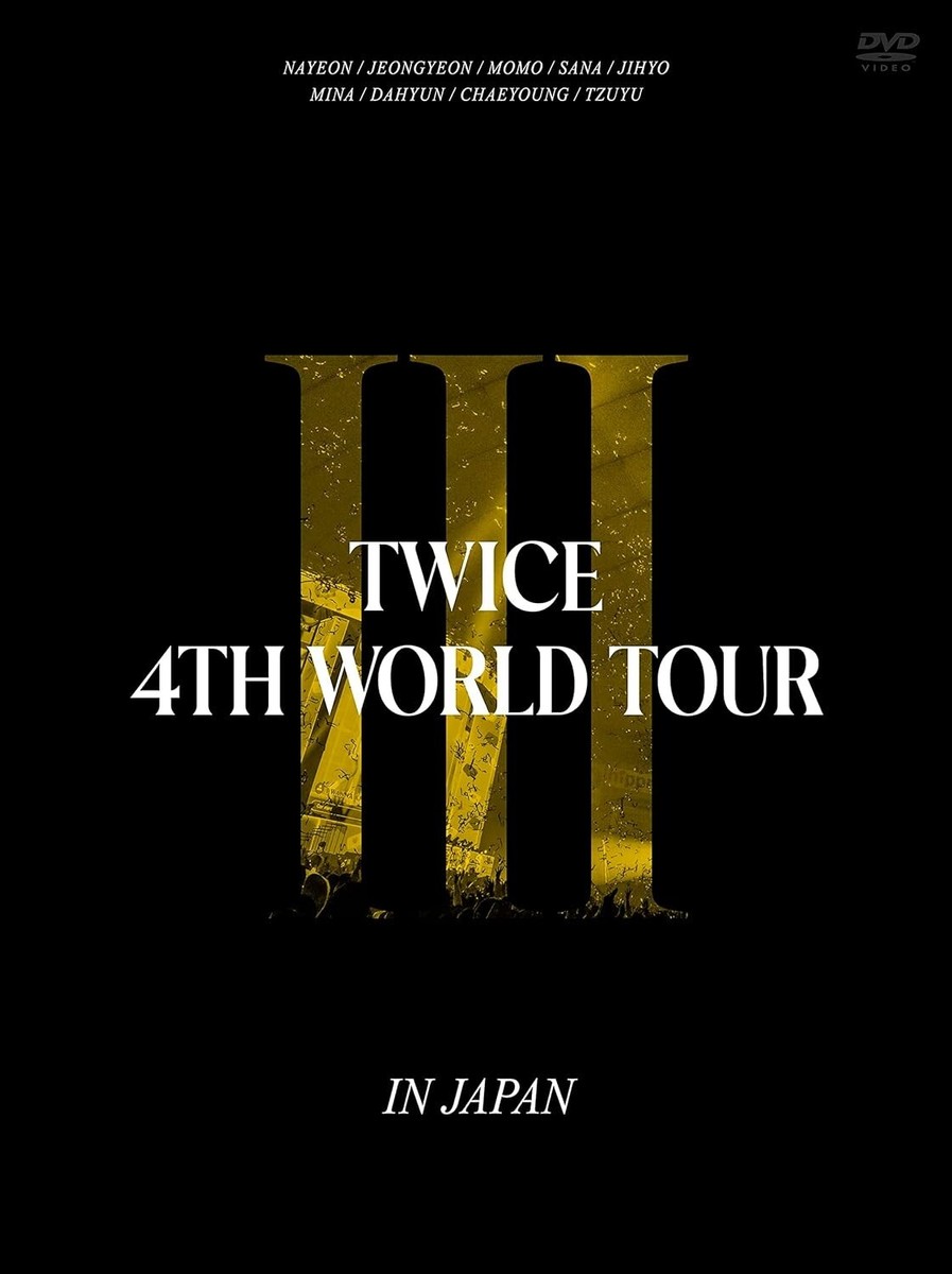 TWICE 4TH WORLD TOUR III IN JAPAN Limited Edition 2 DVD Photobook