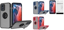 For Motorola Moto G Play 2024 XT2413V O-Ring Case Phone Cover Tempered Glass