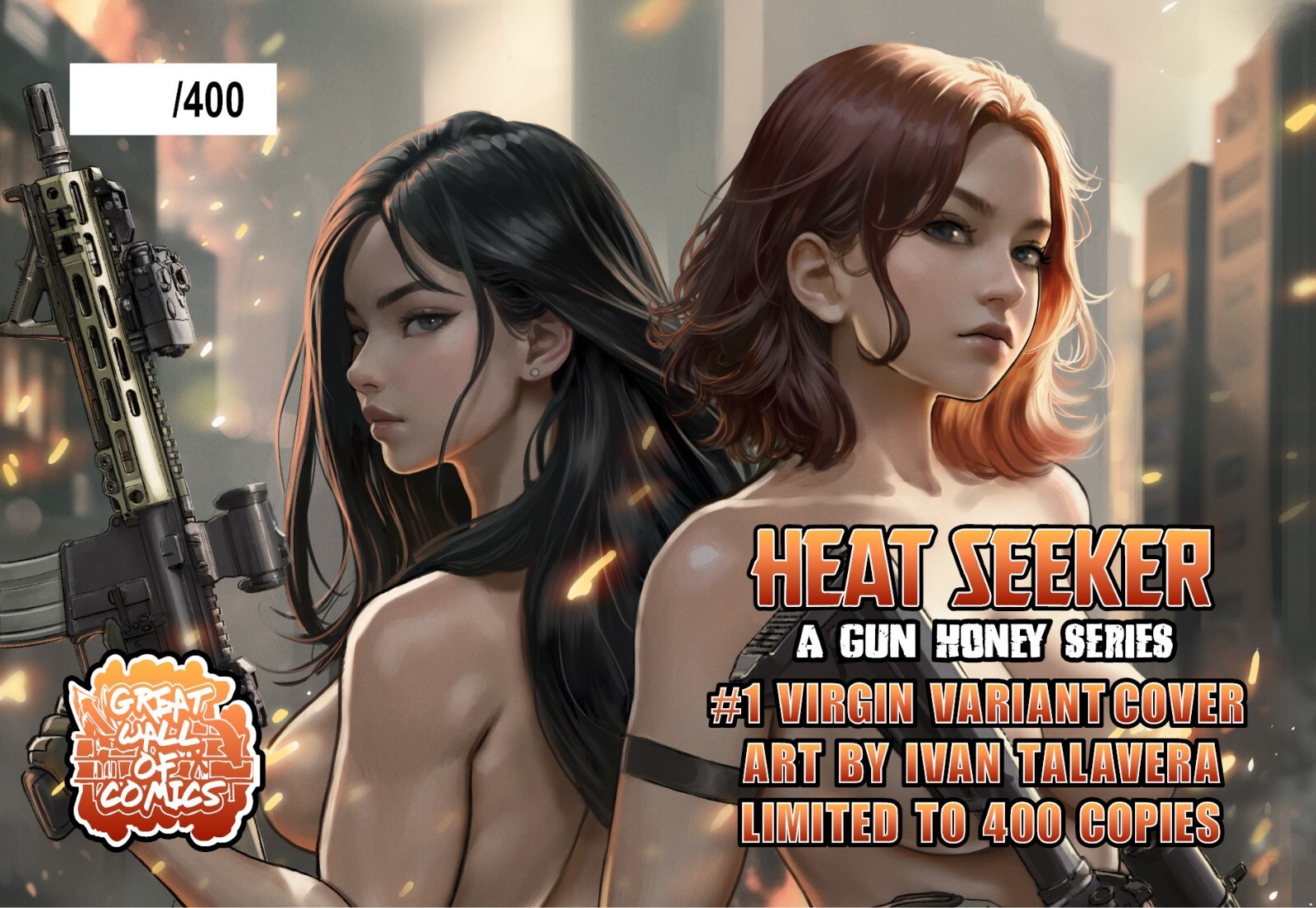 VF - GUN HONEY HEAT SEEKER #1 IVAN TALAVERA VIRGIN VARIANT SET LTD 400