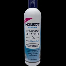 Monistat Feminine Cleanser Ph Balanced Cleanses Away Odor 10 fl oz NEW
