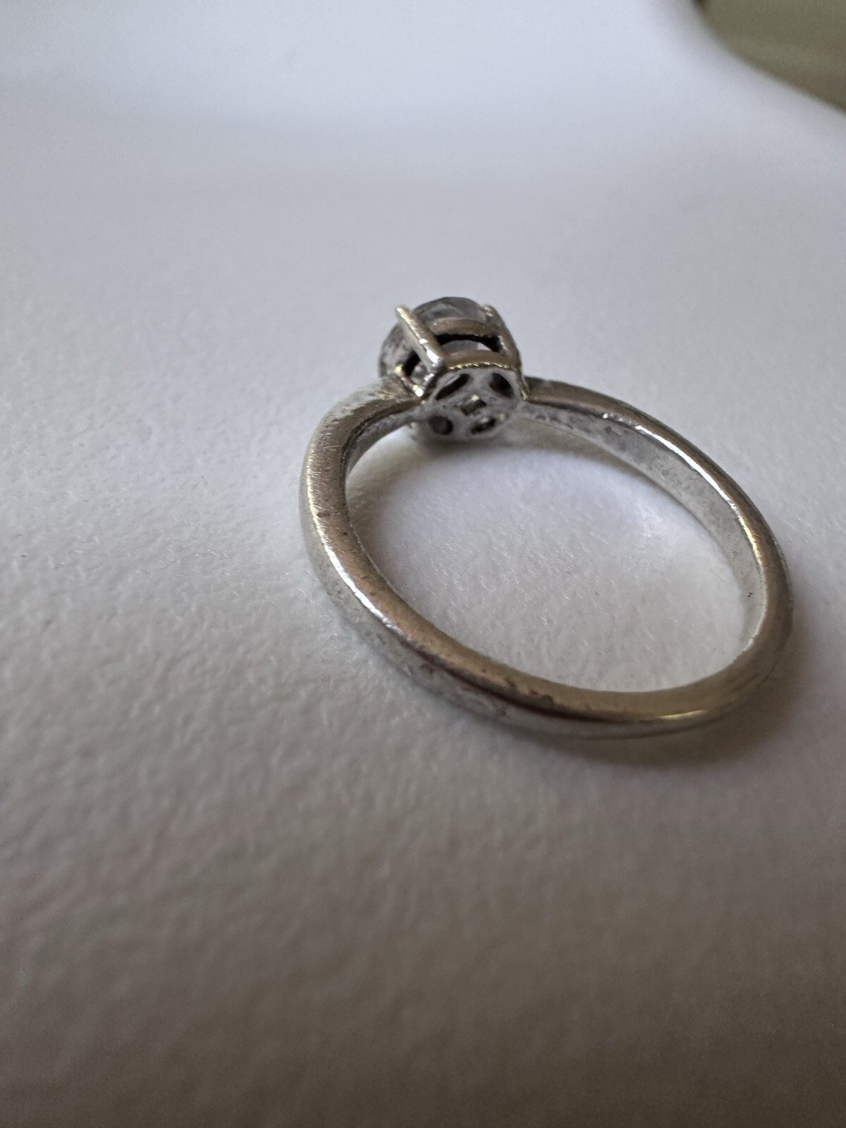 Round Simulated Diamond Solitaire Engagement Ring… - image 17