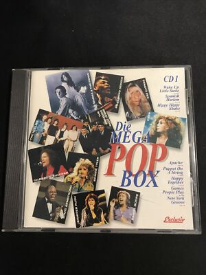 DIE MEGA POP BOX - CD Sampler Nr. 1 - Zustand Sehr Gut @C28