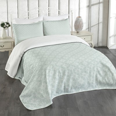 Pastell Tagesdecke Set Neutral Arabesque Oriental