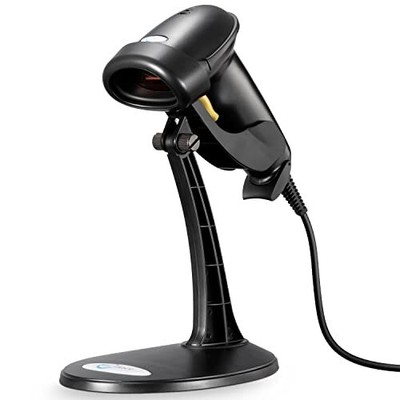 Esky Barcode Scanner with Stand, Wired Handheld Bar Code Scanner with Stand,,,,,