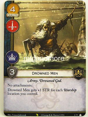 A Game of Thrones 2.0 LCG - 1x #C073 Drowned Men - Valyrian Draft