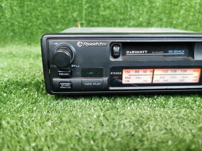 Crystia CRT Rα Roadstar Rc-604 Lx Rc-604lx Rc604lx Original Car Radio Cassette