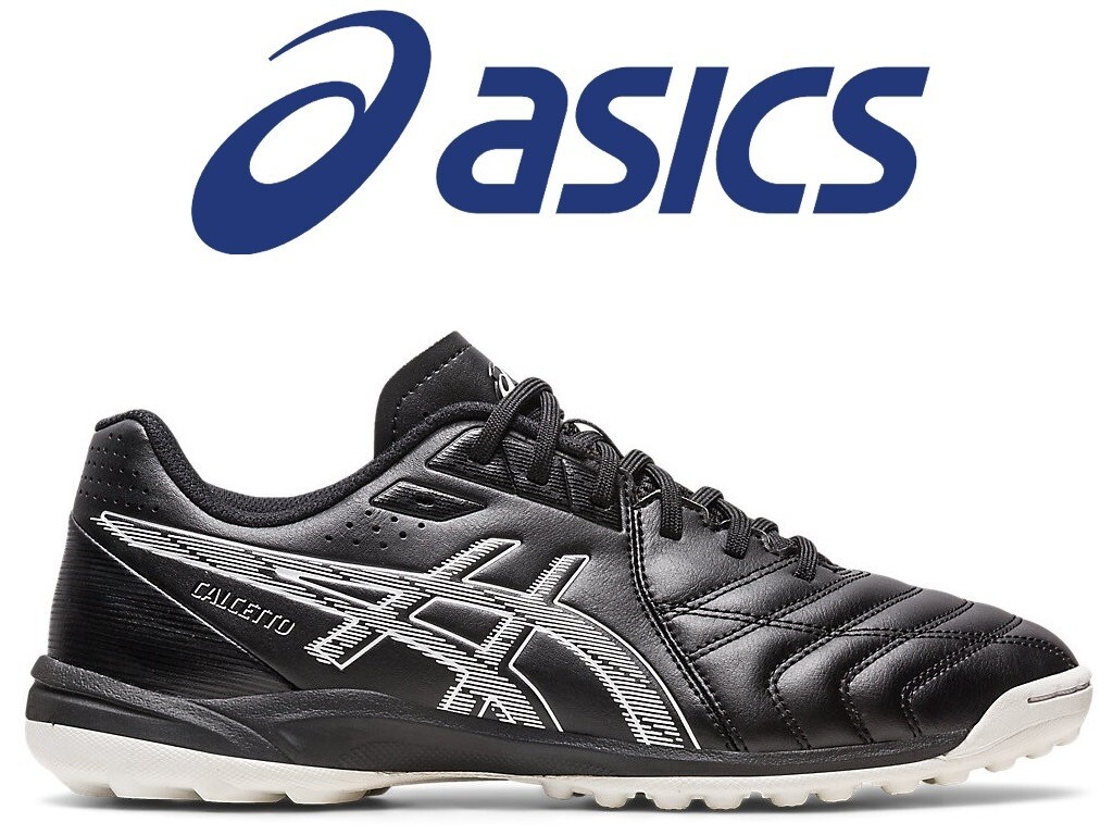 asicsフットサルシューズCALCETTO WD9TF1113A038-001 CALCETTO WD 9 TF | BLACK/WHITE | メンズ フットサルシューズ