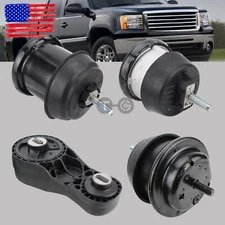 4 Piece Engine & Transmission Motor Mount Kit Set for Enclave Arcadia Traverse