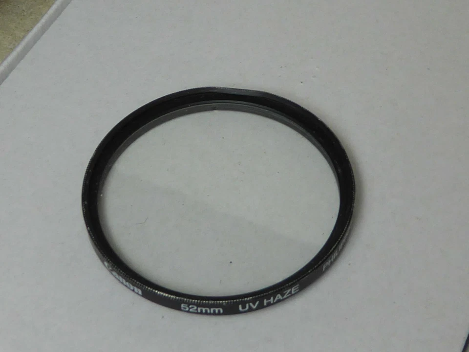 Canon 52mm UV Haze Lens Filter Philippines OPTICS CLEAR. - Image 2 of 3