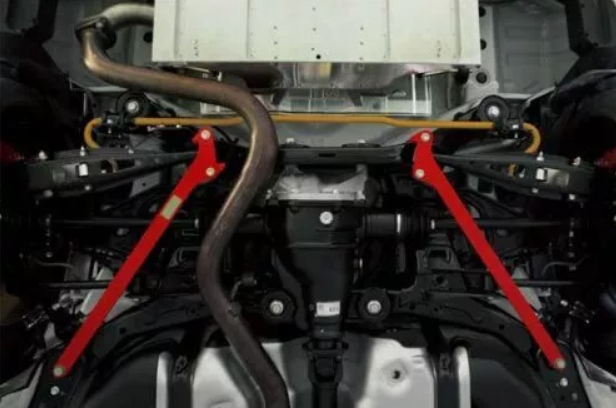 TRD Genuine OEM Member Brace Set For 86 (ZN6) MS300-18001 | eBay