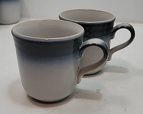2 Vintage Noritake Sorcerer Coffee Tea Cup Mug Stoneware Made In Japan