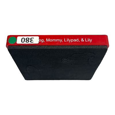 Sizzix Red Originals Dies Frog Mommy, Lily Pad & Lily Die (38-0988