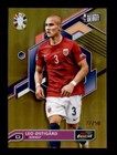 LEO OSTIGARD 2023/24 TOPPS FINEST UEFA EURO #34 GOLD REFRACTOR #22/50 BF4398