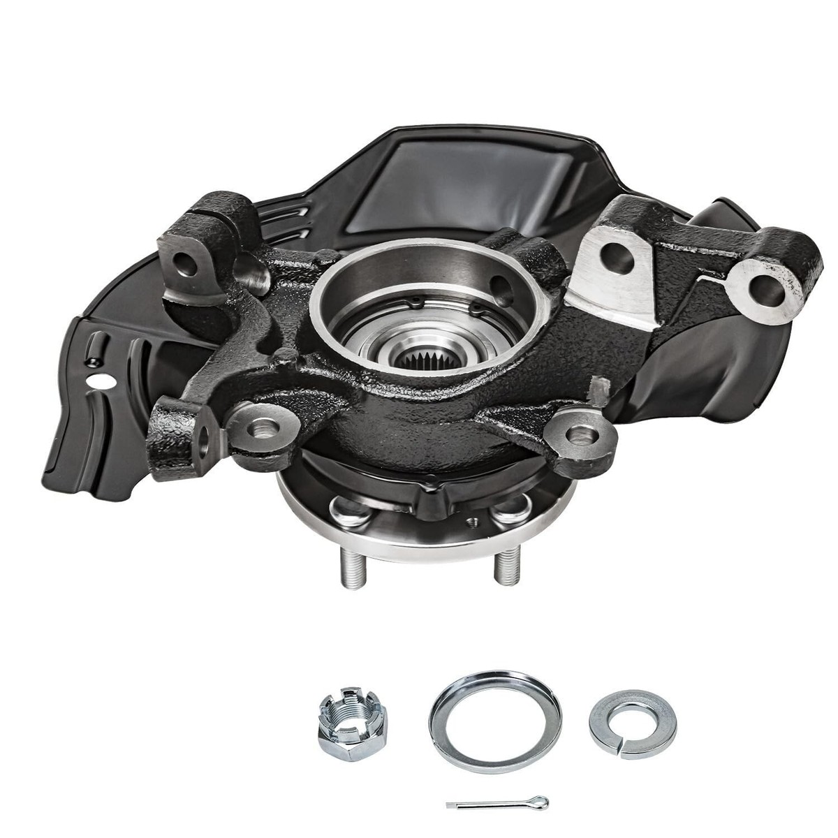 2.4L Front Steering Knuckles & Wheel Hub Bearings Assembly for