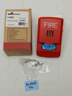Wheelock #LHSR, Horn/Strobe, 24 VDC, LED, Multi-Candela, Red, Wall Mount