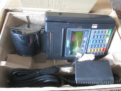 New Unused NIB Hypercom T7Plus Credit Card Machine & Power Supply