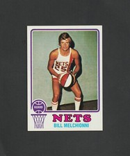 Amazing High-Grade 1973 Topps Bill Melchionni #249 ~  NY Nets ~ NICE