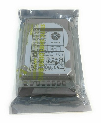 06DWVP 6DWVP Dell HUC101860CSS200 600GB 2.5" 10K 12Gbps SAS HDD 14/15/16G KIT - Picture 1 of 3