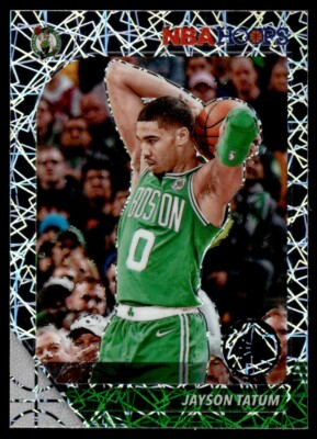 2020-21 Hoops Premium Stock  Lazer Jayson Tatum Boston Celtics #6