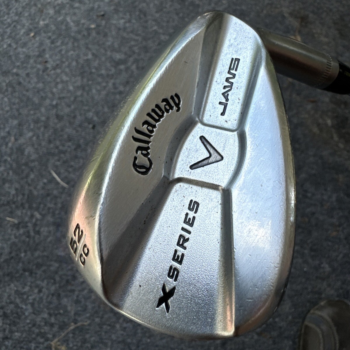 Callaway X Series Jaws Forged CC 10 52° Steel Wedge Good Grip | eBay