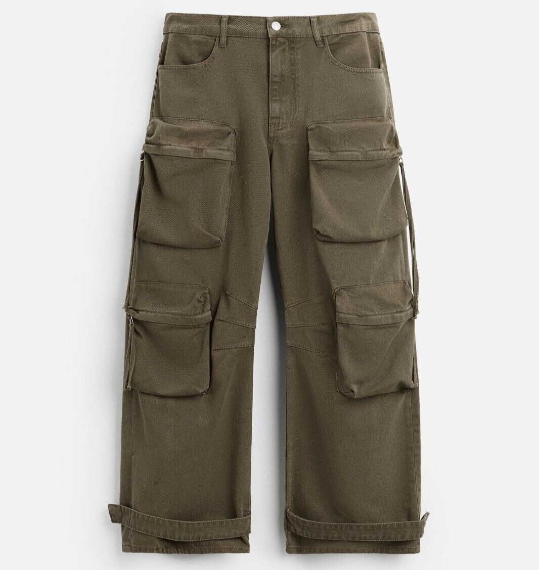 ZARA MAN FW 2025 collection BROWN UTILITY POCKET PANTS ALL ZARA MAN FW 2025 collection BROWN UTILITY POCKET PANTS ALL