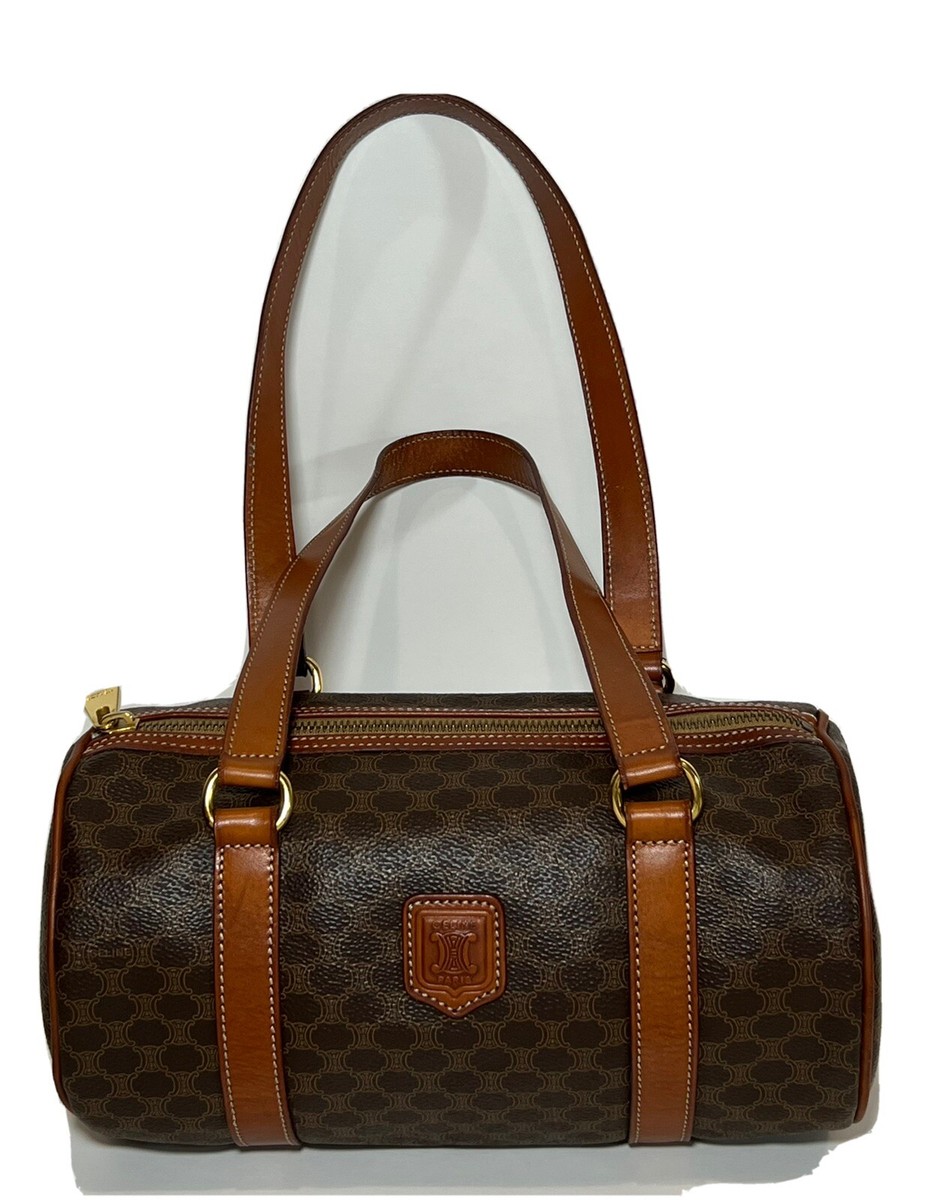 Vintage Celine Macadam Boston bag | eBay