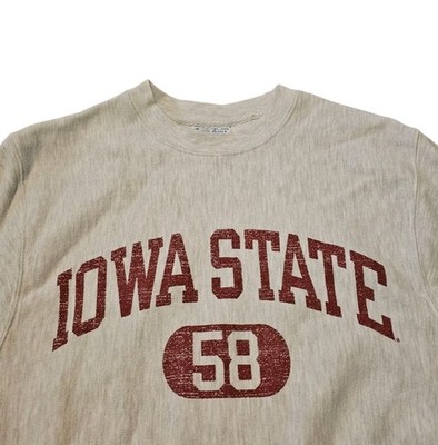 Champion Reverse Weave Iowa State Cyclones #58 Sweatshirt Crewneck Champion Reverse Weave Iowa State Cyclones #58 Sweatshirt Crewneck