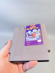 Snow Brothers - NES Nintendo - Aut&eacute;ntico - Calidad Coleccionista - Limpieza Profunda