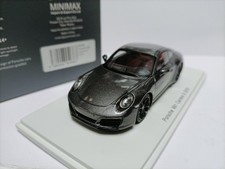 Spark 1:43 Porsche Coupe Model 911 991 Carrera S 2016 Metallic Grey