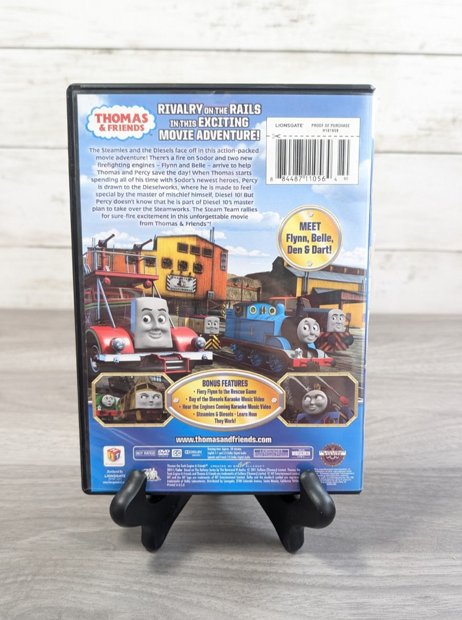 Thomas & Friends: Day of the Diesels Movie (DVD, 2011) thumbnail 2