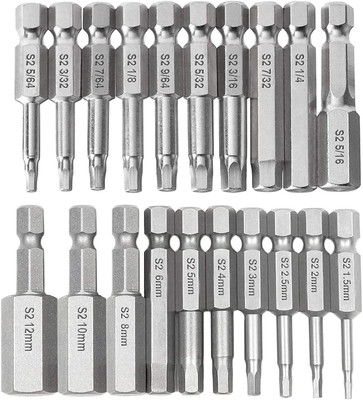 Sechskant-Schraubendreher-Set Legierung magnetisch 1/4 Zoll